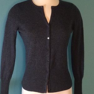 Cashmere Gray Cardigan